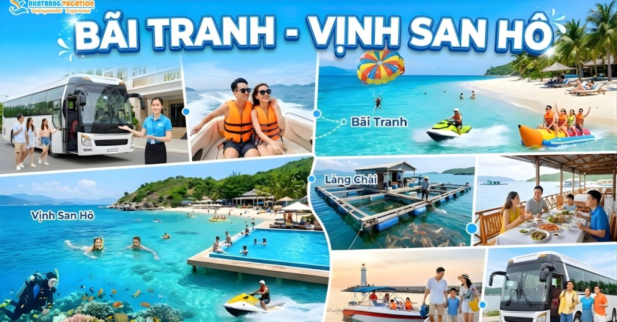 bai tranh vinh san ho
